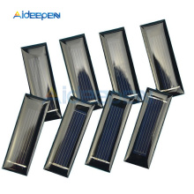 10Pcs/lot 0.5V 100ma Solar Panel Mini Solar System DIY Module For Battery Cell Phone Chargers Portable Solar Cell