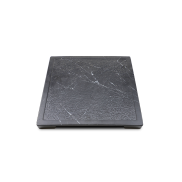 Square Shape Marble Decal Melamine Tray