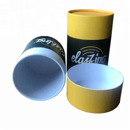 Tea and coffee cylinder tube packaging box