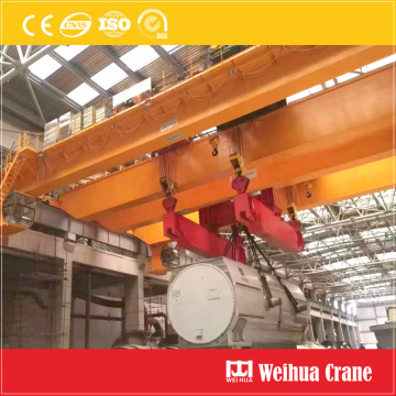 Power Plant Generator Stator Bridge Crane 130t