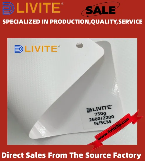 Livite 1200GSM PVC Fabric Block-out Biogas Membrane material