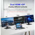 12 портов USB Hub Dual HDMI DP Dock