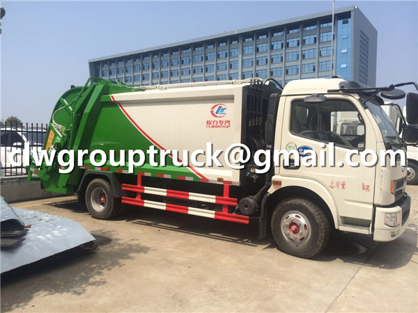 6CBM Compressible Garbage Truck