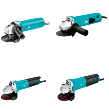 Variable Speed 100mm/4 Inch Angle Grinder with Polishing Discs