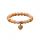 Moda de piedra de cristal natural Personalidad simple Pulsera de corazón Pulsera Gémica Tigre Tiger Rose Rose Bead Stretch Pulsera