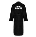 Luxo Custom Algodão preto Terry Towel Robe Robe