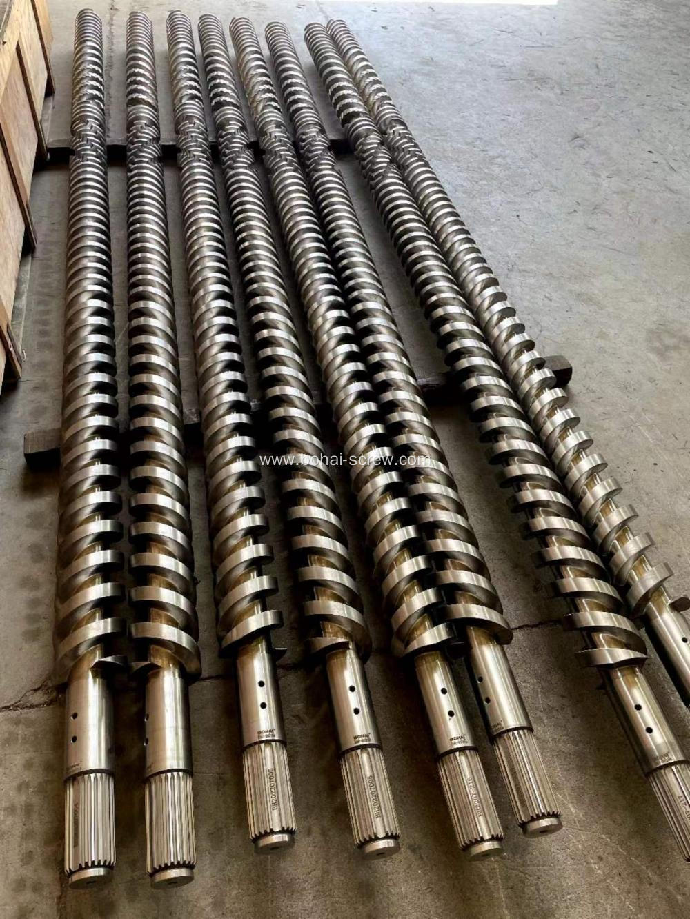 Parallel Twin Screw Barrels For Extruder