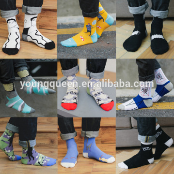 HW73 Wholesale socks personality casual men's cotton sock socks                        
                                                Quality Choice