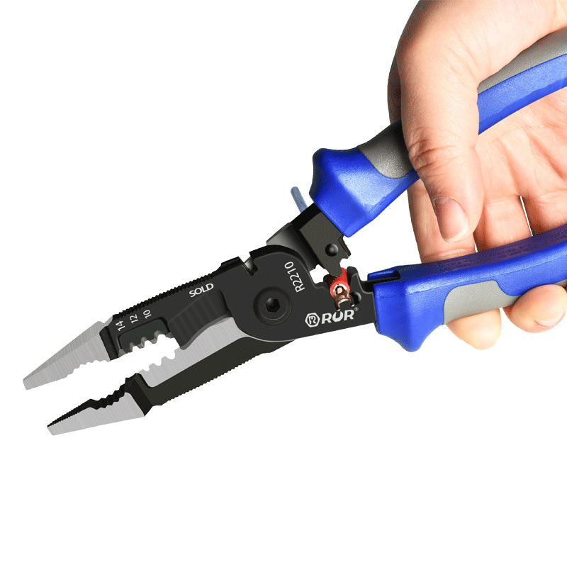 8 inch 9 inch  professional electrician needle nose plier wire twist stripping pliers multifunction repair tool pliers