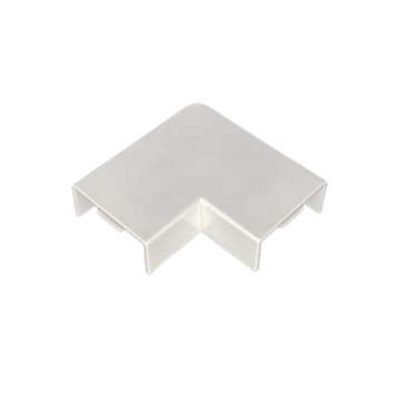 Durable PVC Angled Trunking Accessories - Easy Installation and Fireproof
