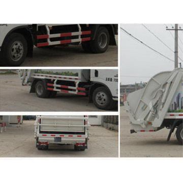 YUEJIN 8CBM Container Camion à déchets compressible