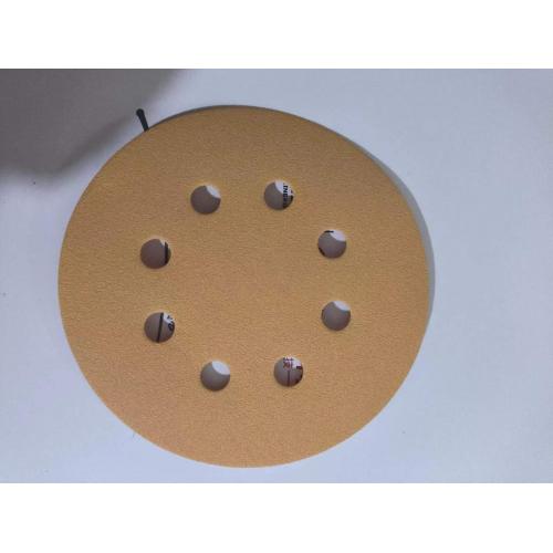 Self Adhesive Gold-Coated Velcro Disc