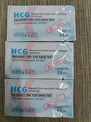 Self-check colloidal gold female urination hcg pregnancy