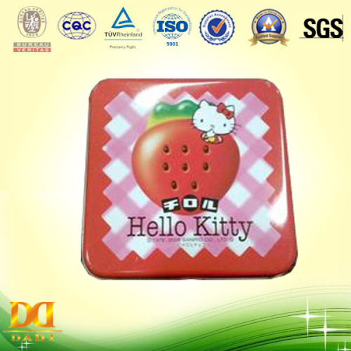 Square Candy Packing Tin Box, Hello Kitty