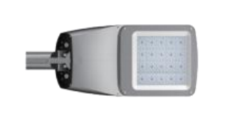 100W Gray 6000k IP65 AC Street Light