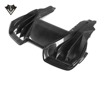 Kit labbro posteriore in fibra di carbonio e diffusore per McLaren MP4-12C REVO Style