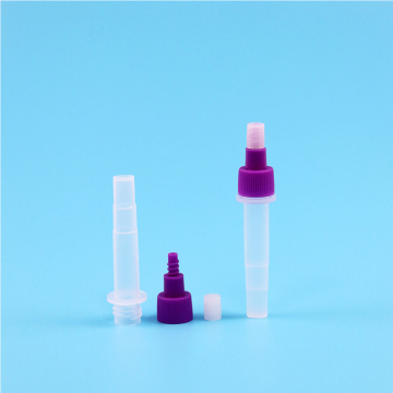 Disposable sampling extraction bottle