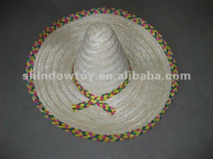 white Mexican hat