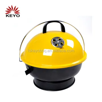 Camping Apple Shape Round BBQ Grill Charcoal Portable BBQ Outdoor Charcoal Grill