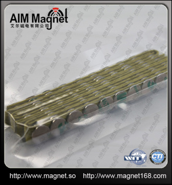 Strong adhesive disc ndfeb magnet D12 x 1.5mm