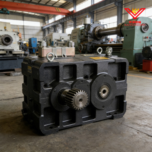 Reductor de engranajes de extrusión de caucho negro de alta resistencia