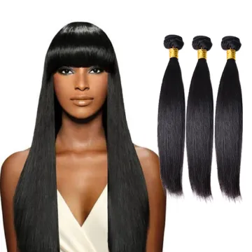 Wholesale Vendors Double drawn Human Hair Weave Bundles With Lace Frontals Closure Raw Mink Brazilian Cuticle Aligned Hair
