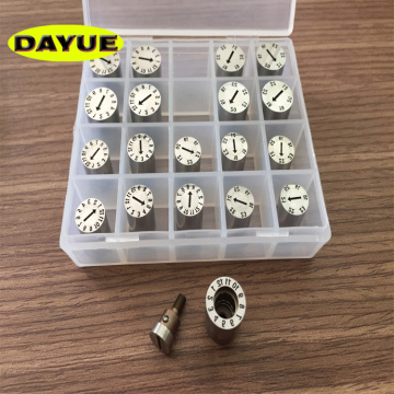 SUS420 Date Stamp for Injection Mold