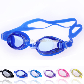 Bright Color Cheap Price Poisonless and Tasteless TPR Strap Swimming Goggles