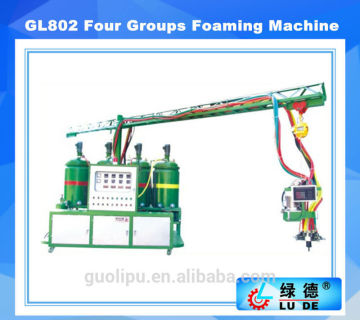 4 Components pu office chair Foaming Machine