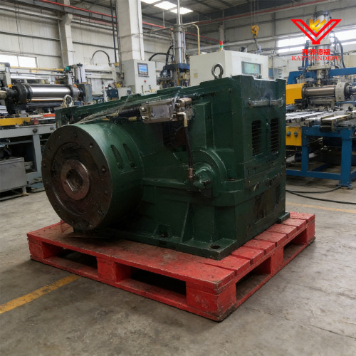 Reductor de extrusión de caucho verde con intercambiador de calor lateral