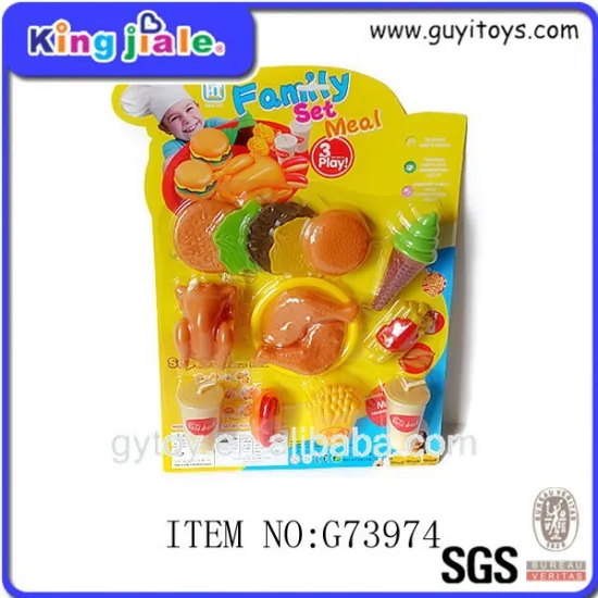 Factory Direct Sales Excellent Plastic Toy Mini Food