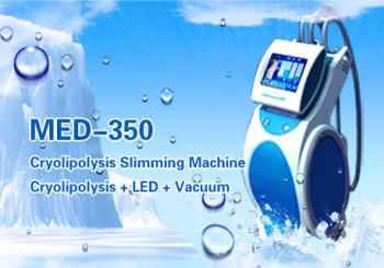 Cryolipolysis Machine , Vertical + Vacuum + Led Fat Freezing Slimming
