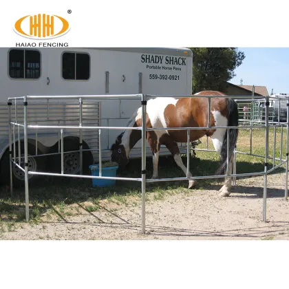 2023 new design galvanized fence per cavalli usati