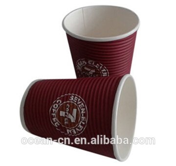 Food grade ripple wall paper cup