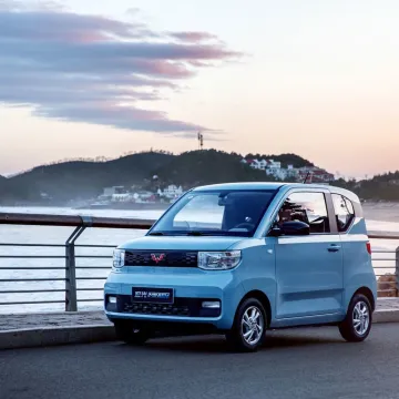 New Electric Car Fully Enclosed New Energy Electric Car Hot Selling in 2022 Wuling Mini EV