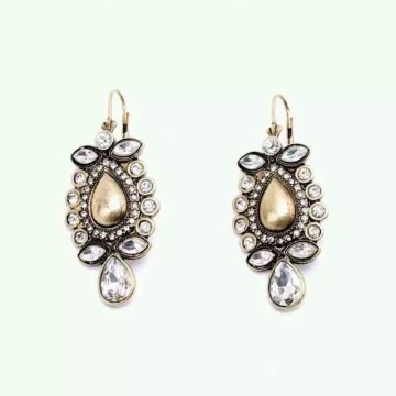 Earring, Fashion Jewelry Alloy Crystal Earring, Earring Factory China Wholesale PT1191