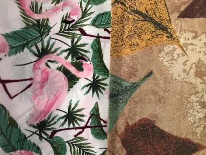 Polyester Printed Fabrics for Home Textiles