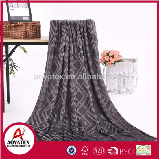 bottom printed carved thank you super soft flannel blanket