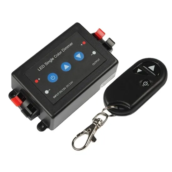 DC12-24V Single Color LED Dimmer with Remote Control
