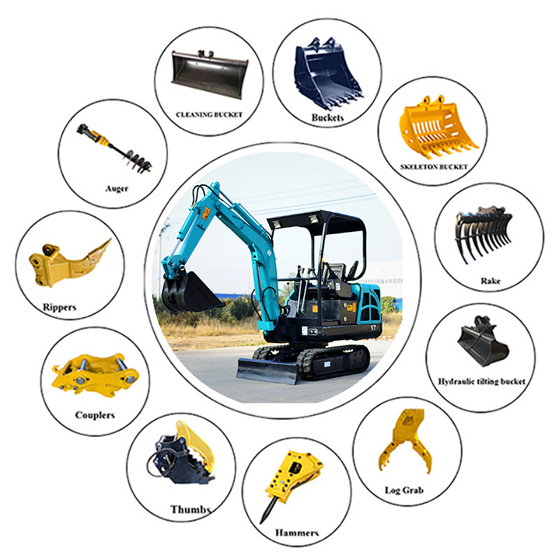 Shanding Mini Excavator SD17B