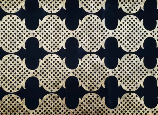 Printed Upholstery Sofa Flocking Fabric for Home Textile