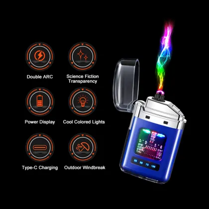 Custom Color Mini Outdoor Flameless Windproof Rechargeable Lighters: Your Ultimate Portable Illumination Solution