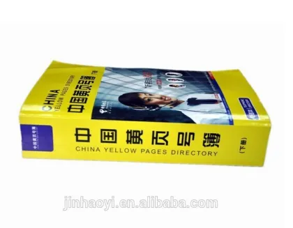 cheap top quality 2016 custom yellow page book printing in china