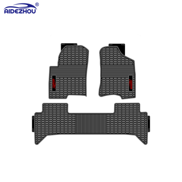 Perfect Fit Durable Anti-Skid 2D Latex Car Floor Mats for FOTON TUNLAND G7 2023