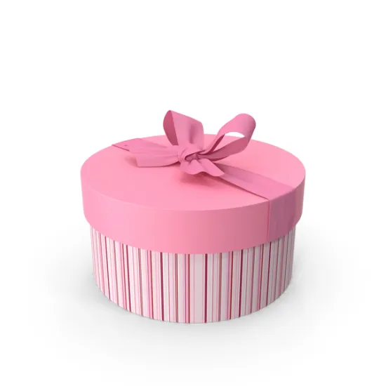 Round Gift Packaging Box with Inner Wall