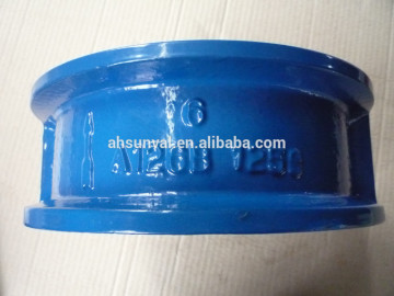 Cast iron ANSI wafer check valve