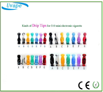 Kinds of Shape Various Colors of 510 Acrylic Ecigarette Drip Tips