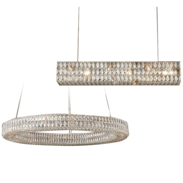 OEM Pendant LED Light K9 Crystal Chandelier