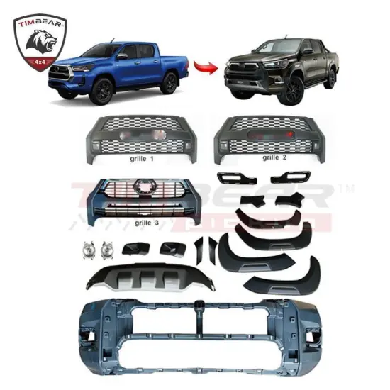 Timbear New Design ABS Body Kits for Toyota Hilux Revo 2021