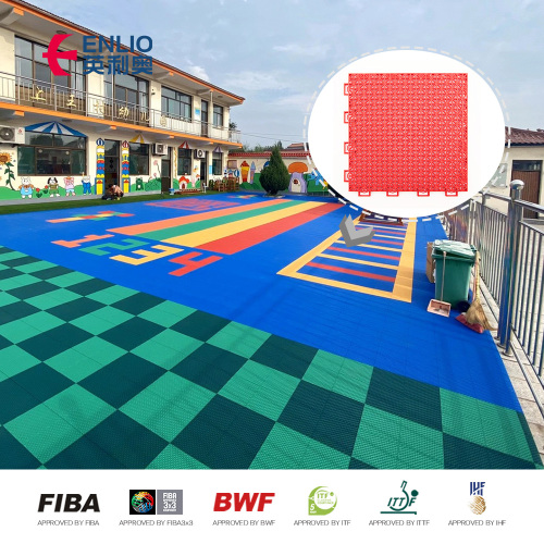 Anti Slip Kids Flooring Design colorido